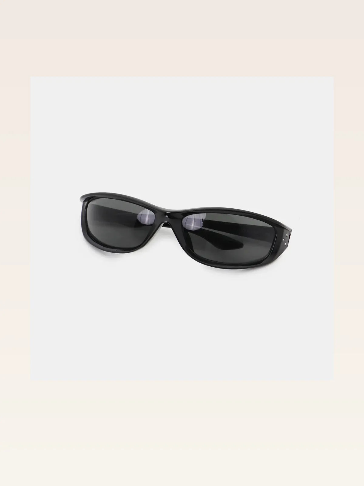 Polycarbonate Frame Rectangle Sunglasses — styled showcase — Livostyle