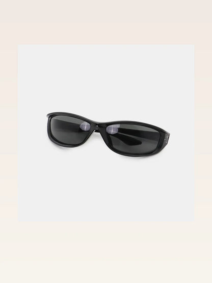 Polycarbonate Frame Rectangle Sunglasses — styled showcase — Livostyle