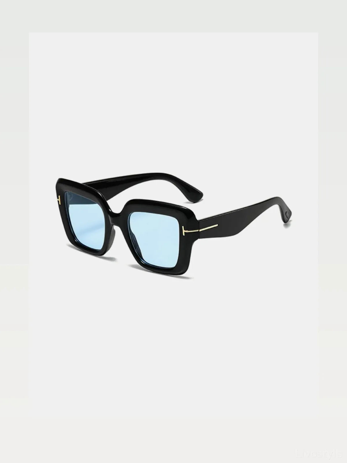 Polycarbonate Frame Square Sunglasses — styled showcase — Livostyle