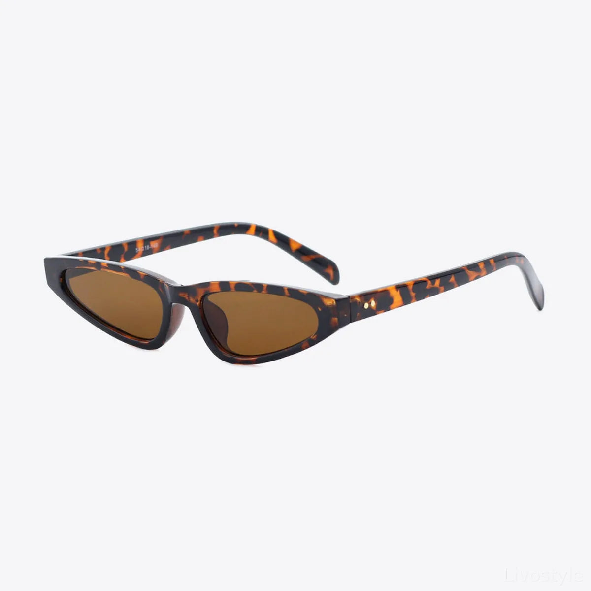 Polycarbonate Frame UV400 Cat Eye Sunglasses — square view — Livostyle