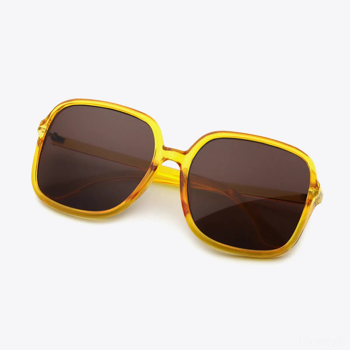Polycarbonate Square Sunglasses — square view — Livostyle