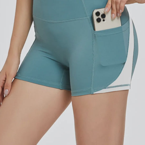 High Waist Active Shorts