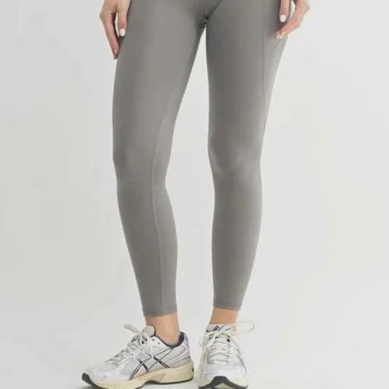 Venice Cloud Light Sculpt High-Waisted Leggings in NEW PEWTER