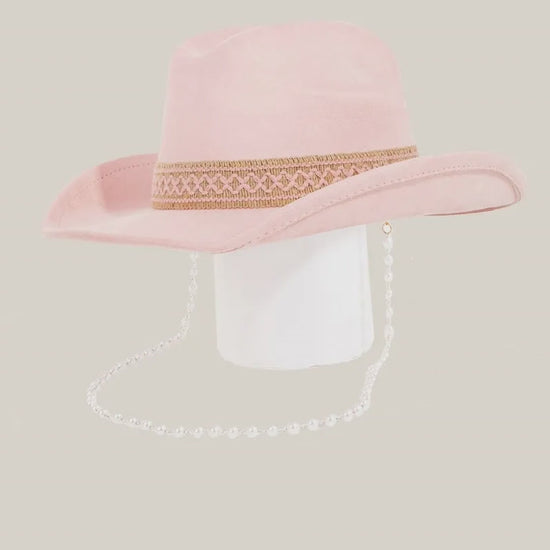 Ornate Band Cowboy Hat