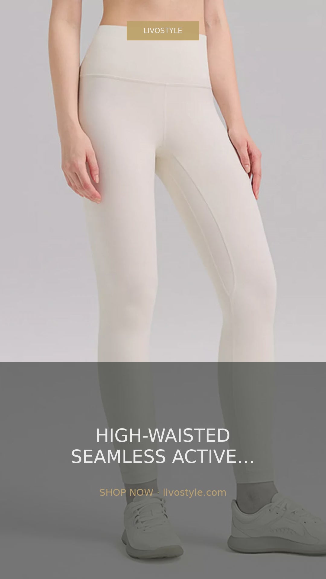 High-Waisted Seamless Active Leggings – video