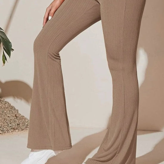 High-Waist Flare Active Pants