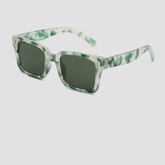 UV400 Polycarbonate Square Sunglasses
