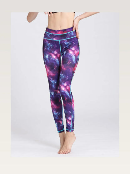 Printed Active High Waist Leggings — styled showcase — Livostyle