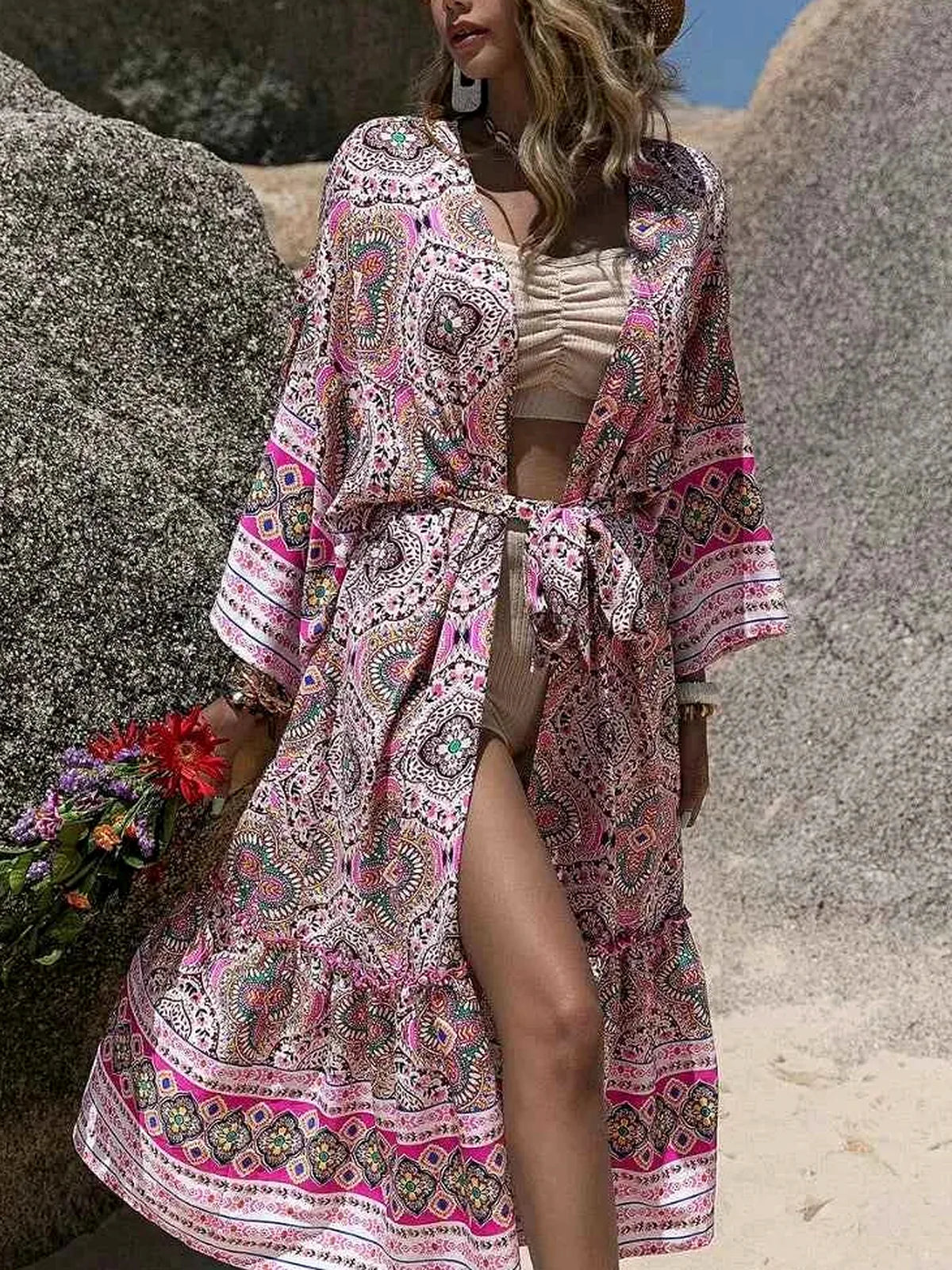 Printed Open Front Cover Up — detail view — Livostyle