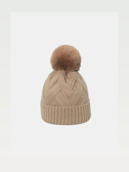 Roll Rim Hat with Pompom — styled showcase — Livostyle