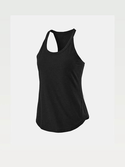 Core Palette Scoop Neck Active Tank — styled showcase — Livostyle