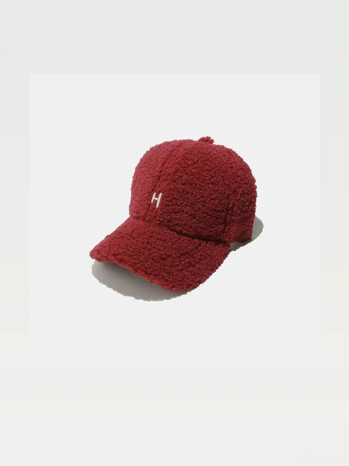 Sherpa Letter H Embroidered Cap — styled showcase — Livostyle