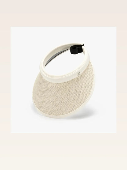Solid Adjustable Weave Visor — styled showcase — Livostyle