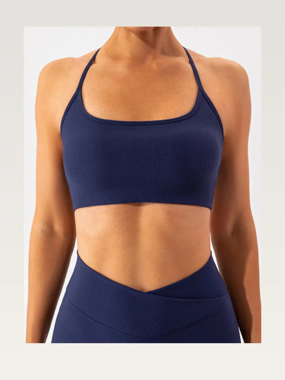 Spaghetti Strap Active Bra — styled showcase — Livostyle