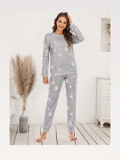 Star Top and Pants Lounge Set — styled showcase — Livostyle