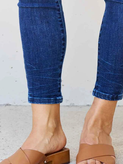 Step Into Summer Criss Cross Wooden Clog Mule in Brown — detail view — Livostyle