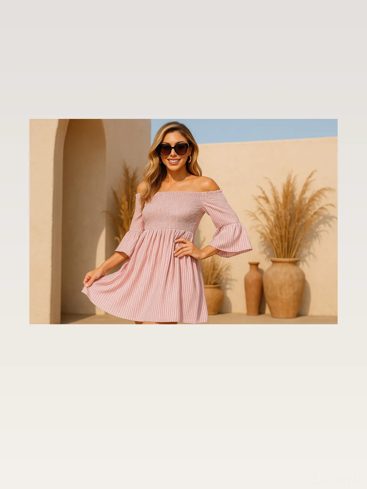 Summer-Ready Look: Dress, Shoes & Accessories — styled showcase — Livostyle