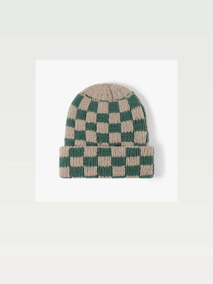 Thermal Checkered Hat — styled showcase — Livostyle