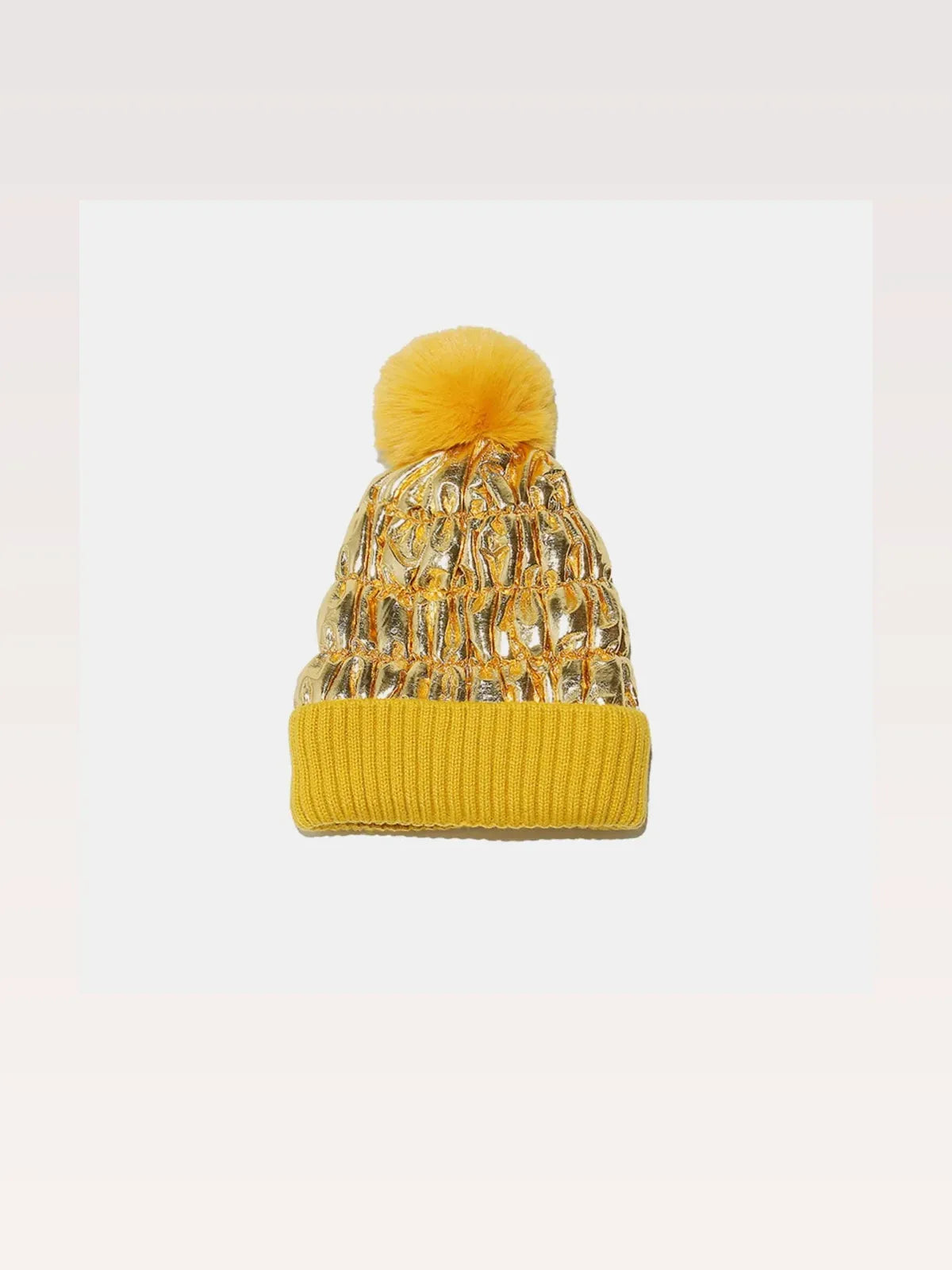 Thermal Knit Hat with Pompom — styled showcase — Livostyle