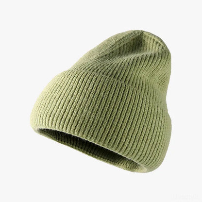 Thermal Solid Knit Hat — square view — Livostyle