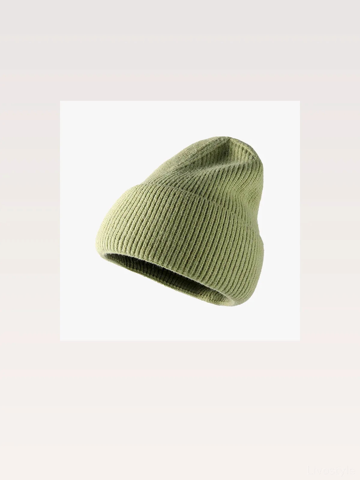 Thermal Solid Knit Hat — styled showcase — Livostyle