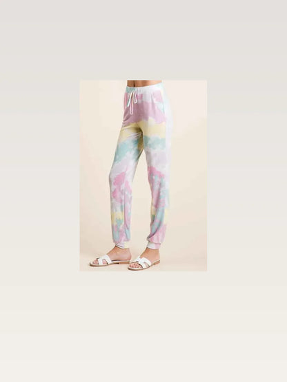 Tie Dye French Terry Casual Pants — styled showcase — Livostyle