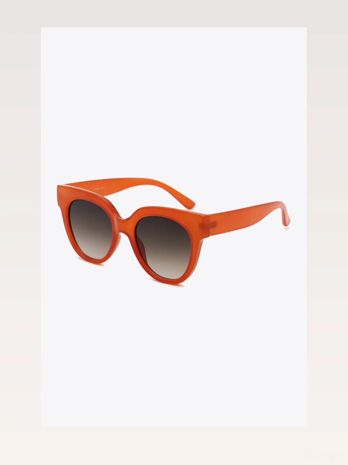 UV400 Polycarbonate Round Sunglasses — styled showcase — Livostyle