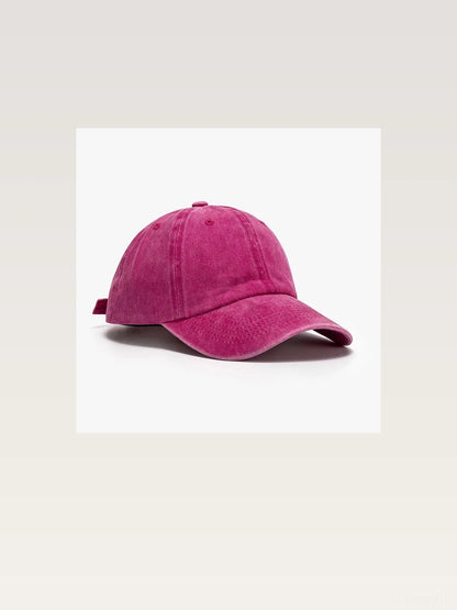 Washed Curved-Brim Baseball Cap — styled showcase — Livostyle