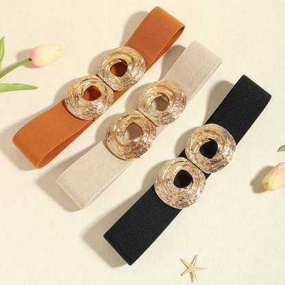 Zinc Alloy Belt — square view — Livostyle